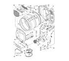 Maytag MGD9700SQ0 bulkhead parts diagram