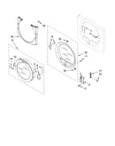 Door parts, optional parts (not included)