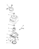 Motor and housing parts