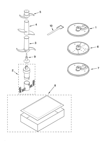 Attachment parts and accessories