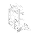 Whirlpool 6ED2FHGXSL02 refrigerator liner parts diagram