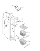 Freezer liner parts