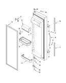 Refrigerator door parts