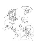Dispenser front parts