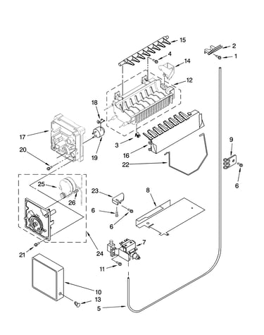 Icemaker parts