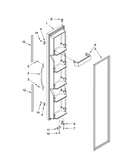 Freezer door parts