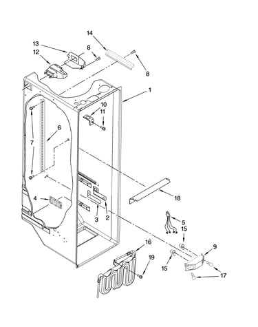 Refrigerator liner parts