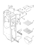 Freezer liner parts