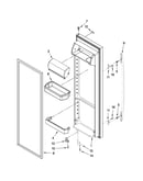 Refrigerator door parts