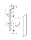 Freezer door parts