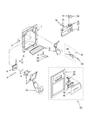 Dispenser front parts