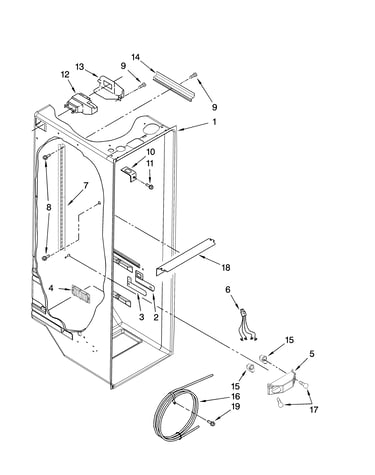 Refrigerator liner parts