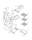 Freezer liner parts
