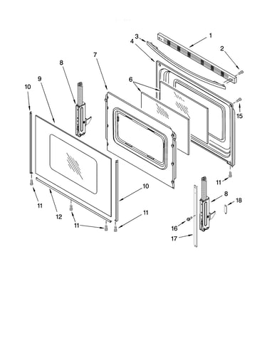 Door parts, optional parts