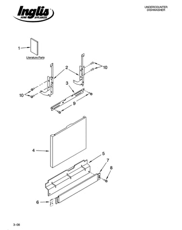 Door and panel parts
