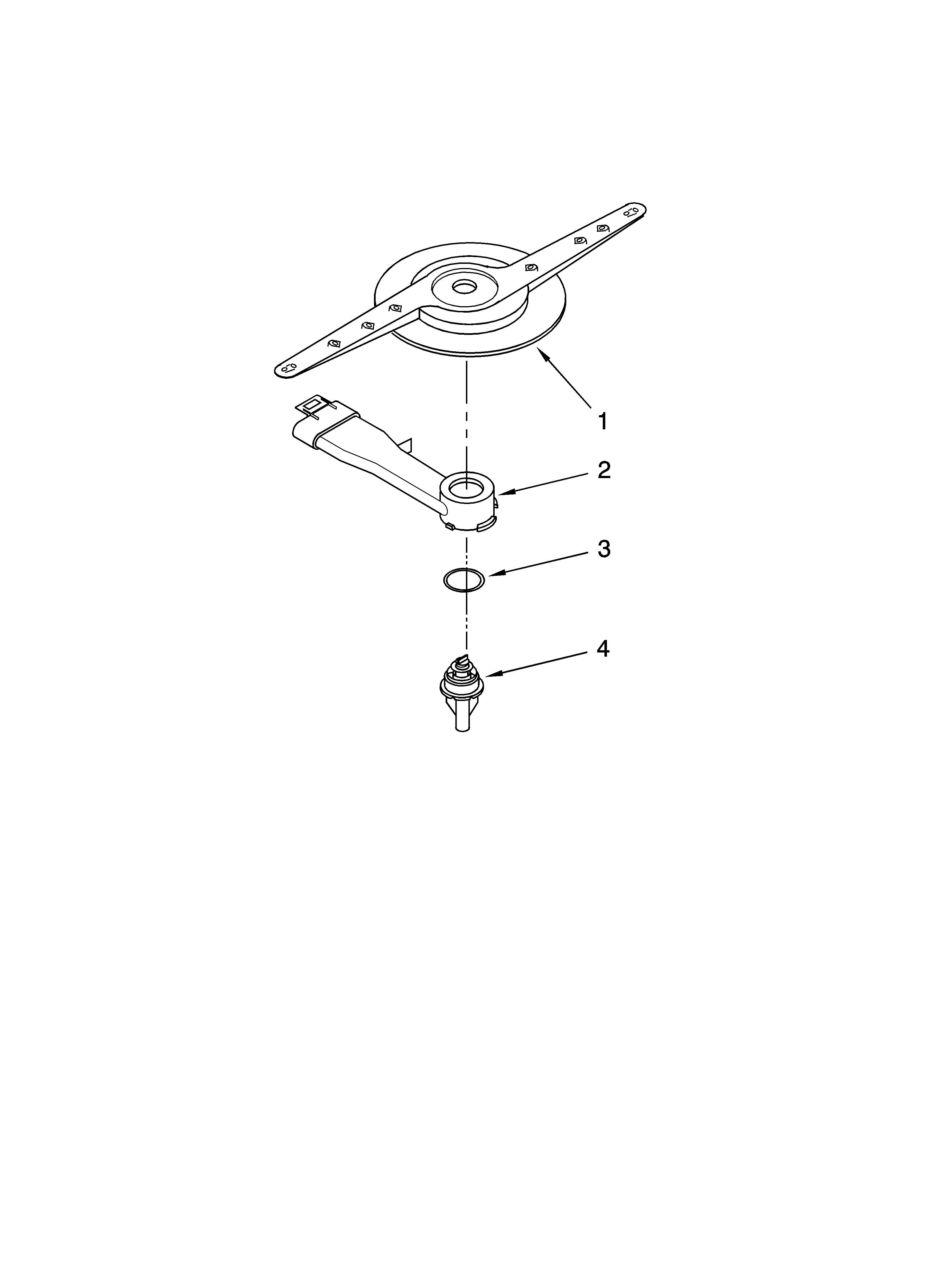 Lower washarm parts