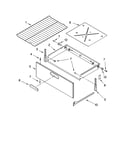Drawer & broiler parts, optional parts