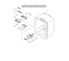 Maytag MBF2562HEB13 refrigerator liner parts diagram