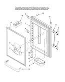 Refrigerator door parts
