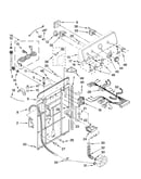 Controls and rear panel parts