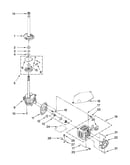 Brake, clutch, gearcase, motor and pump parts