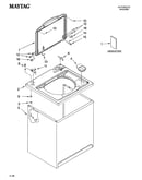 Top and cabinet parts