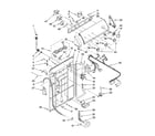 Maytag 7MMPS0070VM0 controls and rear panel parts diagram