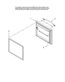 Freezer door parts