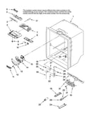 Refrigerator liner parts