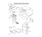 Amana ABD2233DEW14 freezer liner parts diagram
