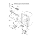 Amana ABD2233DEW14 refrigerator liner parts diagram
