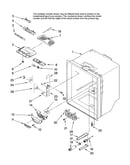 Refrigerator liner parts