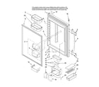 Amana ABD2233DEB14 refrigerator door parts diagram