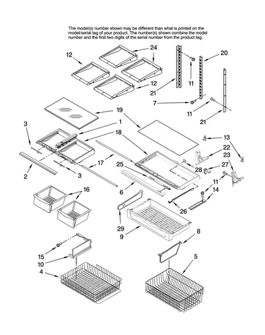 Shelf parts