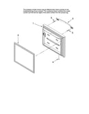 Freezer door parts, optional parts