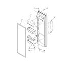 Maytag MSD2269KEB02 refrigerator door parts diagram