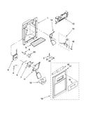 Dispenser front parts