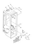 Refrigerator liner parts
