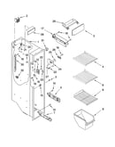 Freezer liner parts