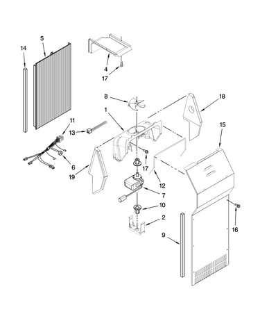 Air flow parts, optional parts (not included)