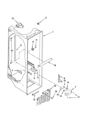 Refrigerator liner parts