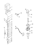 Motor and ice container parts