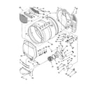 Whirlpool 7MWGD9400TU1 bulkhead parts diagram