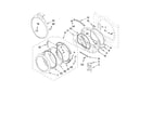 Whirlpool 7MWGD9400TU1 door parts, optional parts (not included) diagram