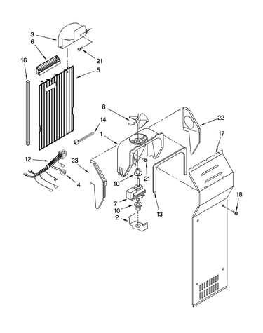Air flow parts
