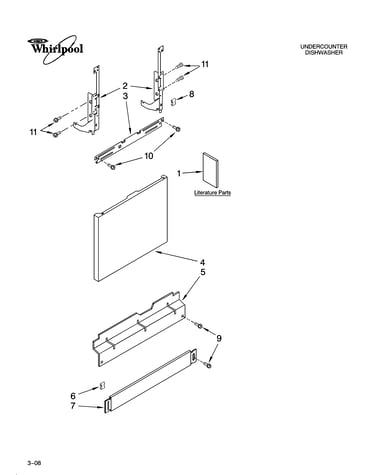 Door and panel parts