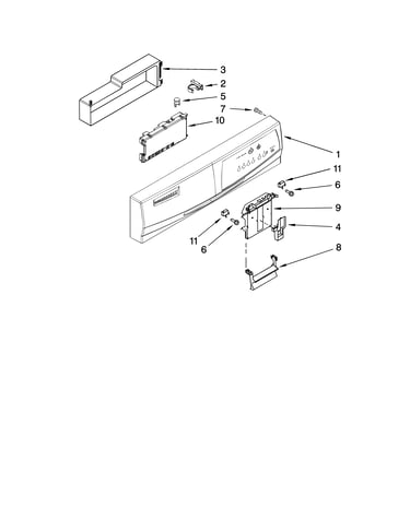 Control panel parts