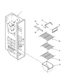 Freezer liner parts