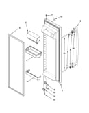 Refrigerator door parts