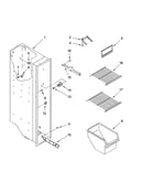 Freezer liner parts